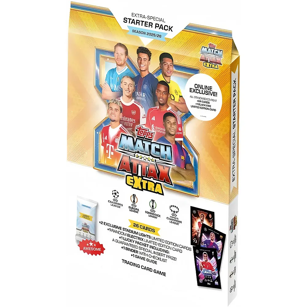 Topps UCC Match Attax Extra 2026 - Starter-Pack