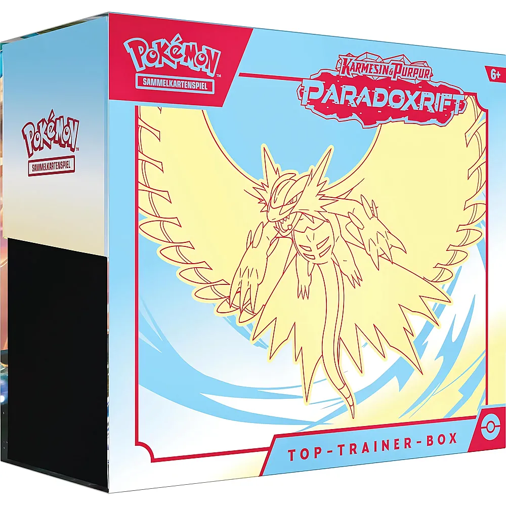 Pok�mon TCG Karmesin & Purpur Pok�mon Top-Trainer-Box Paradoxrift: Donnersichel - Deutsch
