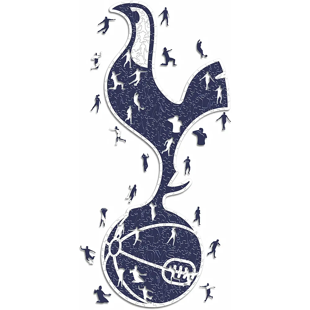 meinspielzeug - Iconic Puzzle Tottenham Hotspur FC Logo 150Teile | Holzpuzzle