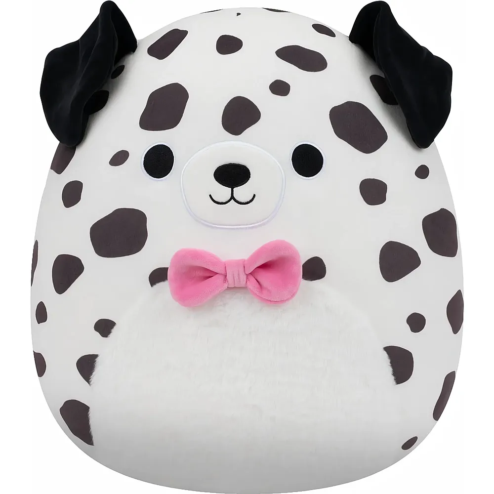Jazwares Squishmallows Dalmatiner 40cm Dustin / mit weichem Bauch