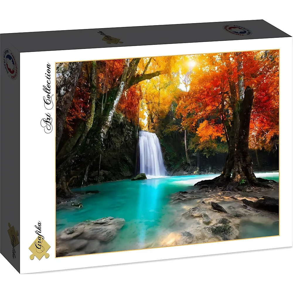 Grafika Puzzle Art Collection Deep Forest Waterfall - 1500 Teile