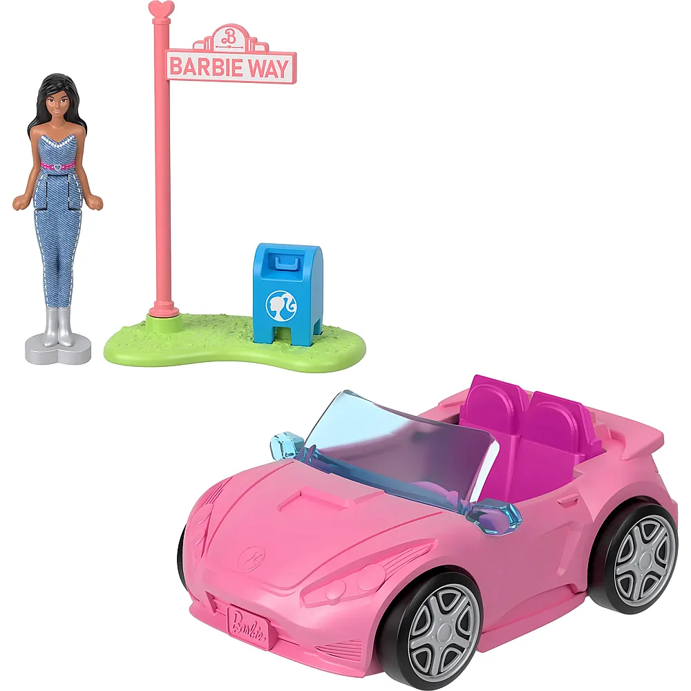 Mini BarbieLand Cabriolet mit Farbwechseleffekt