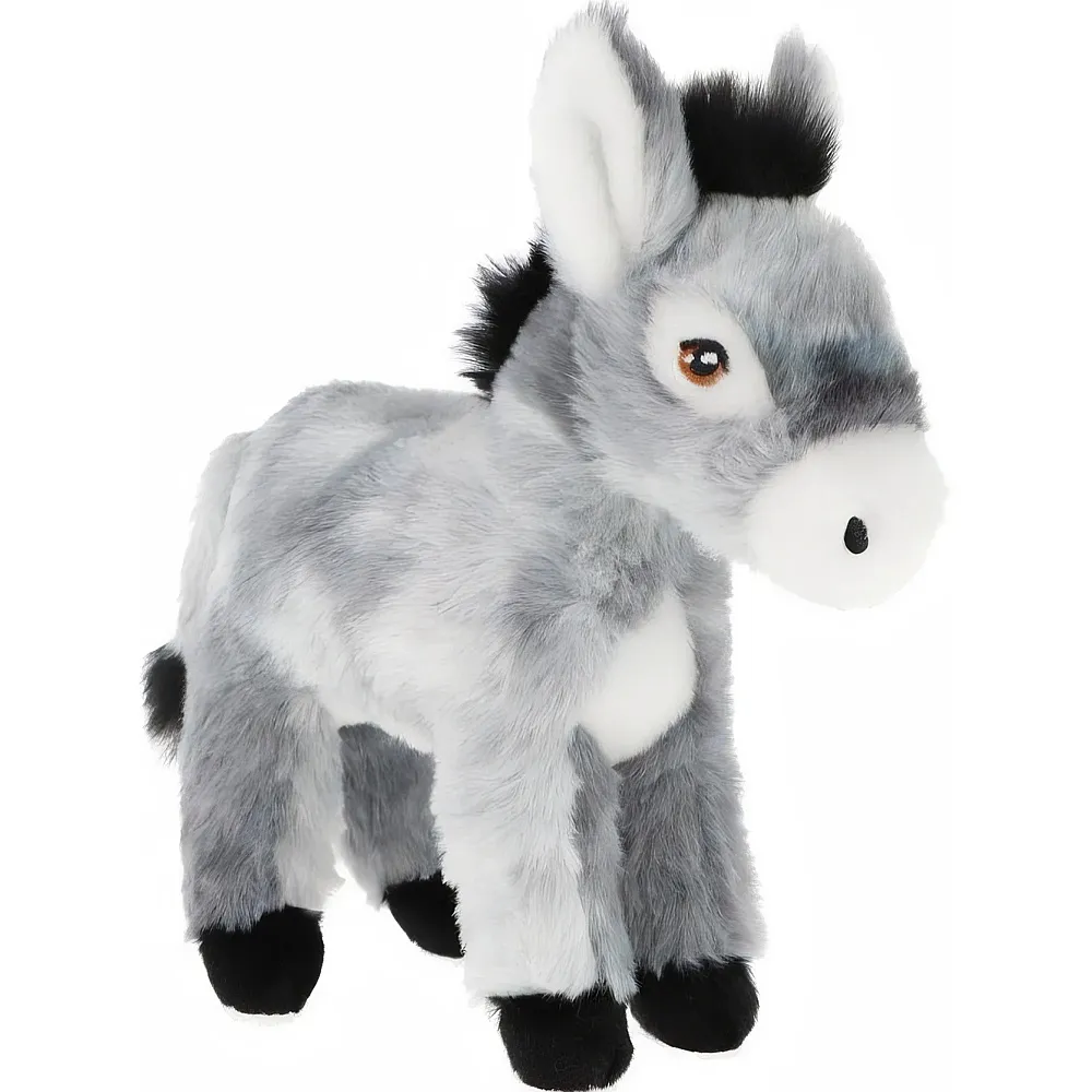 meinspielzeug - KeelToys Keeleco Esel - 20 cm | Bauernhoftiere Pl�sch