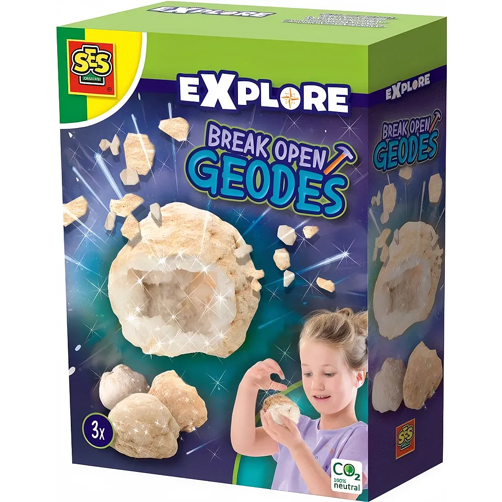 SES Explore Geoden aufbrechen