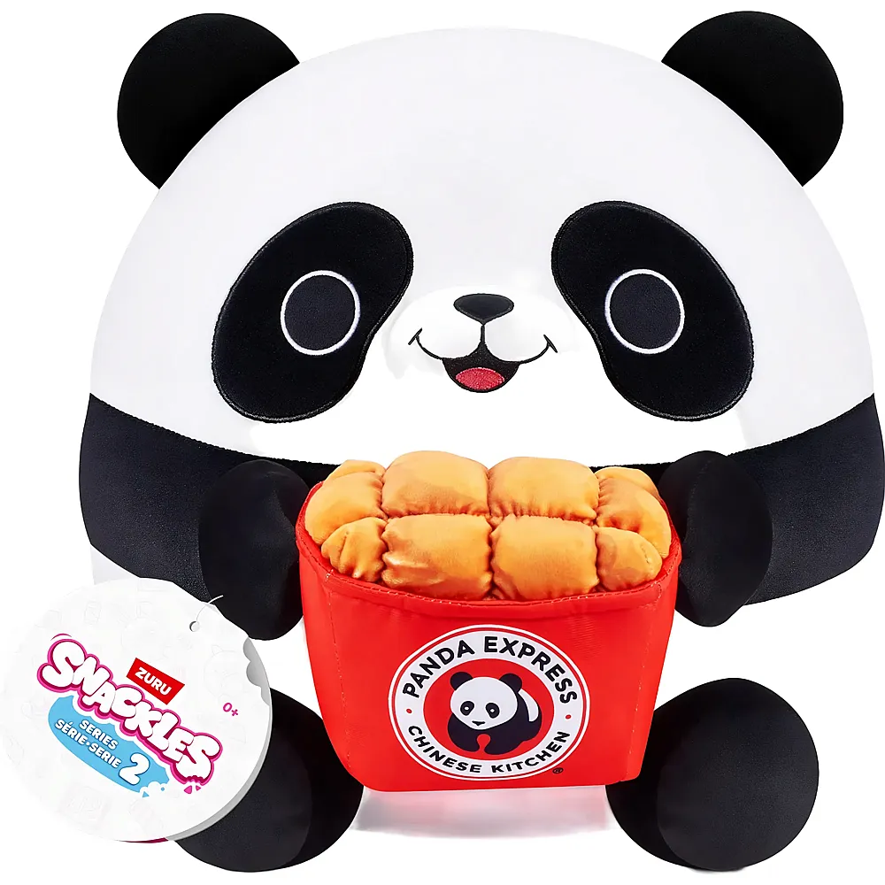 meinspielzeug - Zuru Snackles Panda Andy mit Express China Kitchen 20cm | B�ren Pl�sch