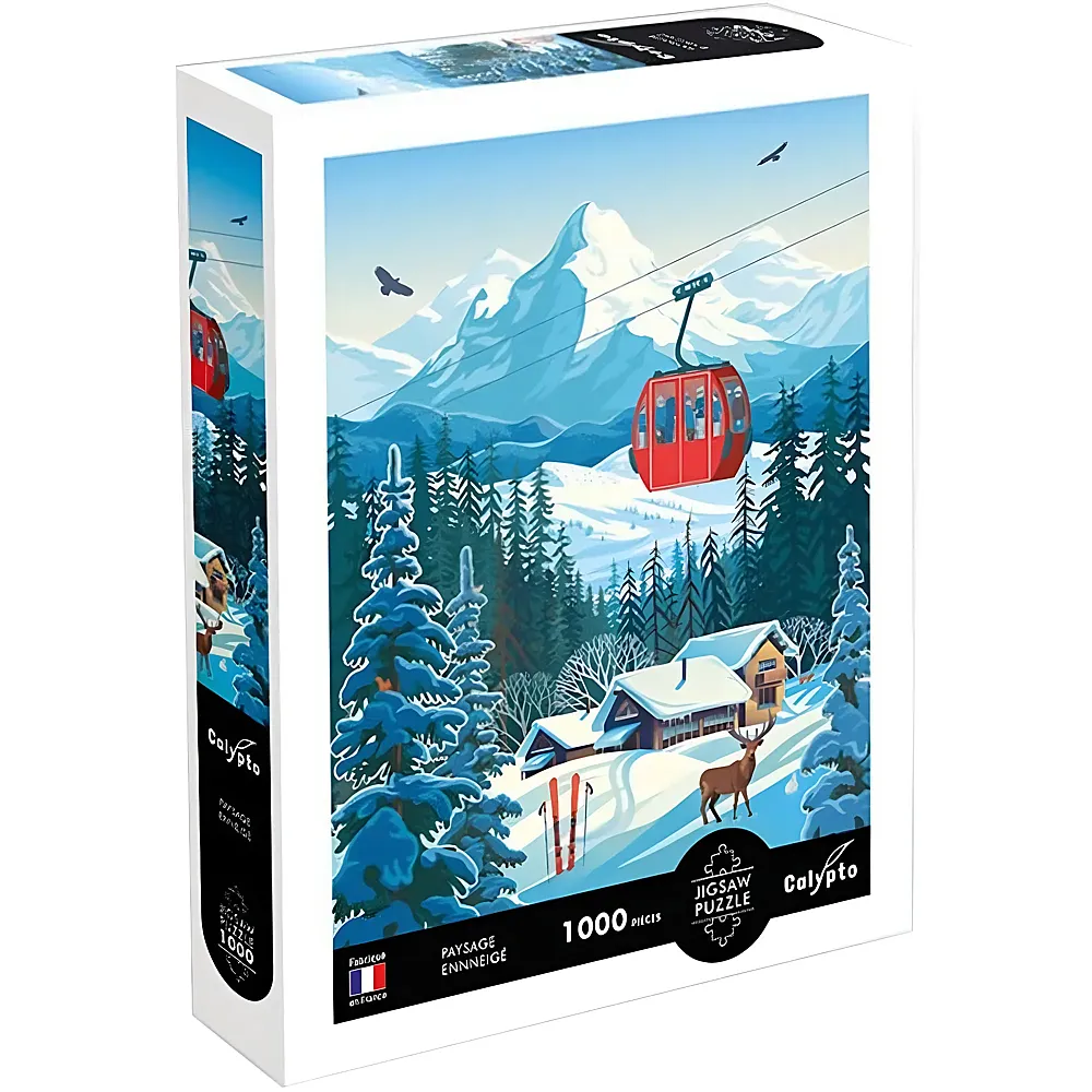 Calypto Puzzle Winterlandschaft - 1000 Teile
