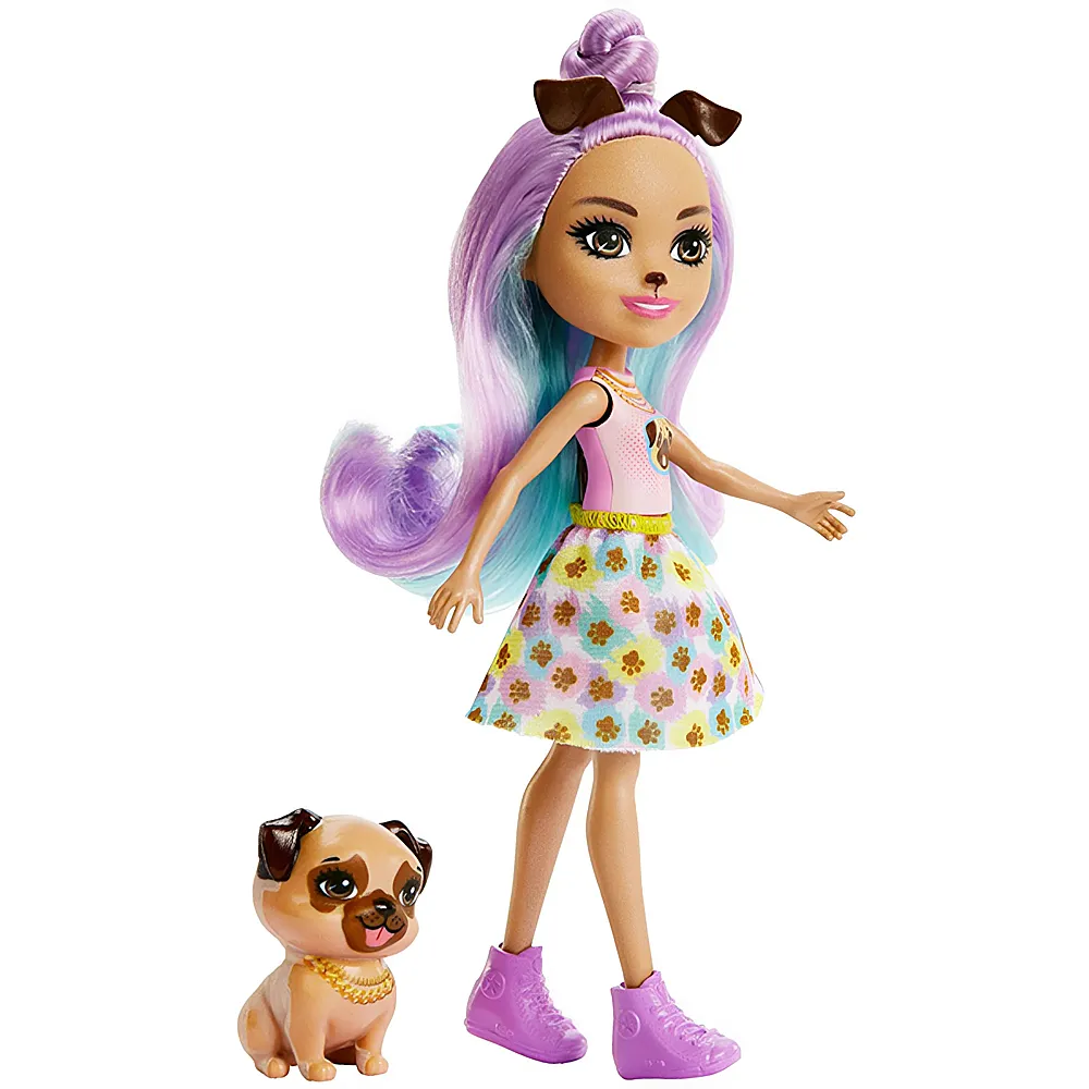 Enchantimals City Tails Penna Pug & Trusty