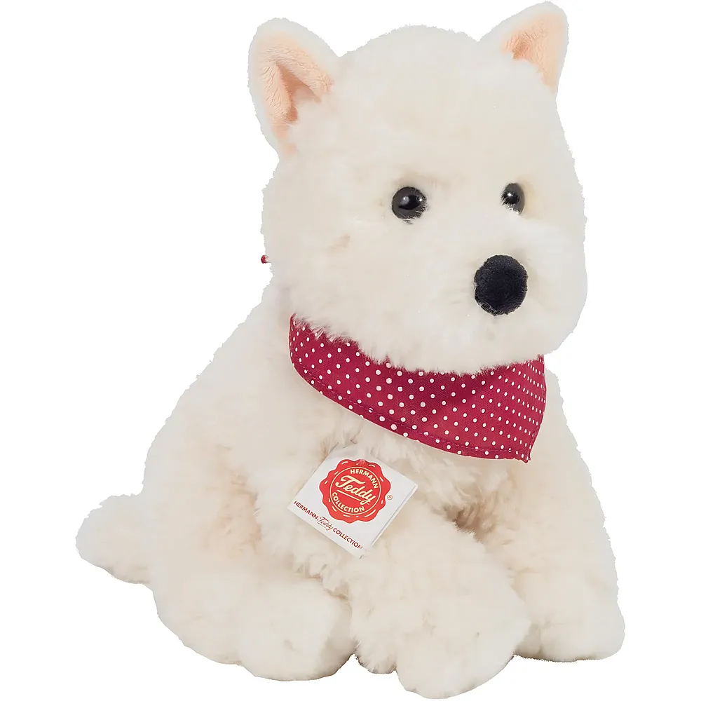 Teddy-Hermann West Highland Terrier sitting - 30 cm