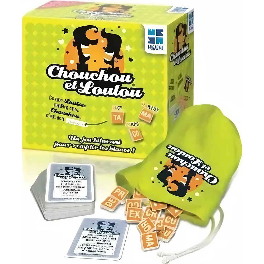 meinspielzeug � Megableu Chouchou et Loulou Nomade - Franais | Partyspiele