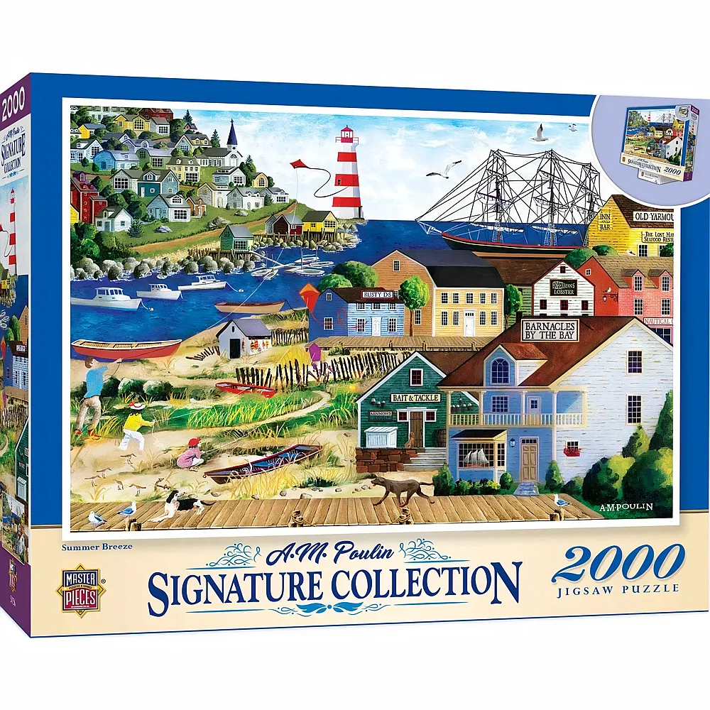 Master Pieces Puzzle Signature Collection Summer Breeze - 2000 Teile