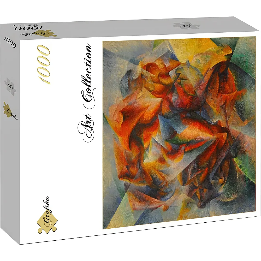 Grafika Puzzle Art Collection Umberto Boccioni: Dinamismo di un ciclista � un dipinto, 1913 - 1000 Teile