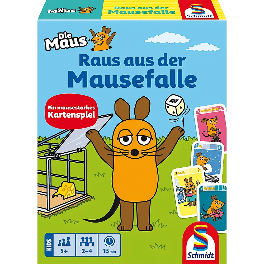 Schmidt Spiele Die Maus, Raus aus der Mausefalle