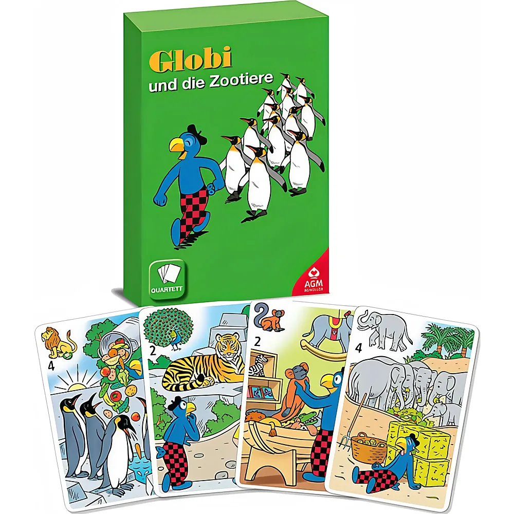 AGM AGM�ller Globi Quartett Globi und die Zootiere