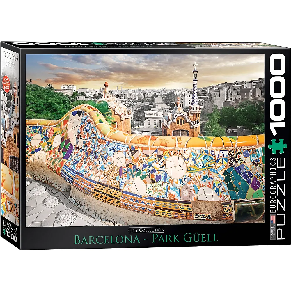 Eurographics Puzzle Park G�ell - Barcelona - 1000 Teile | Puzzle 1000 Teile