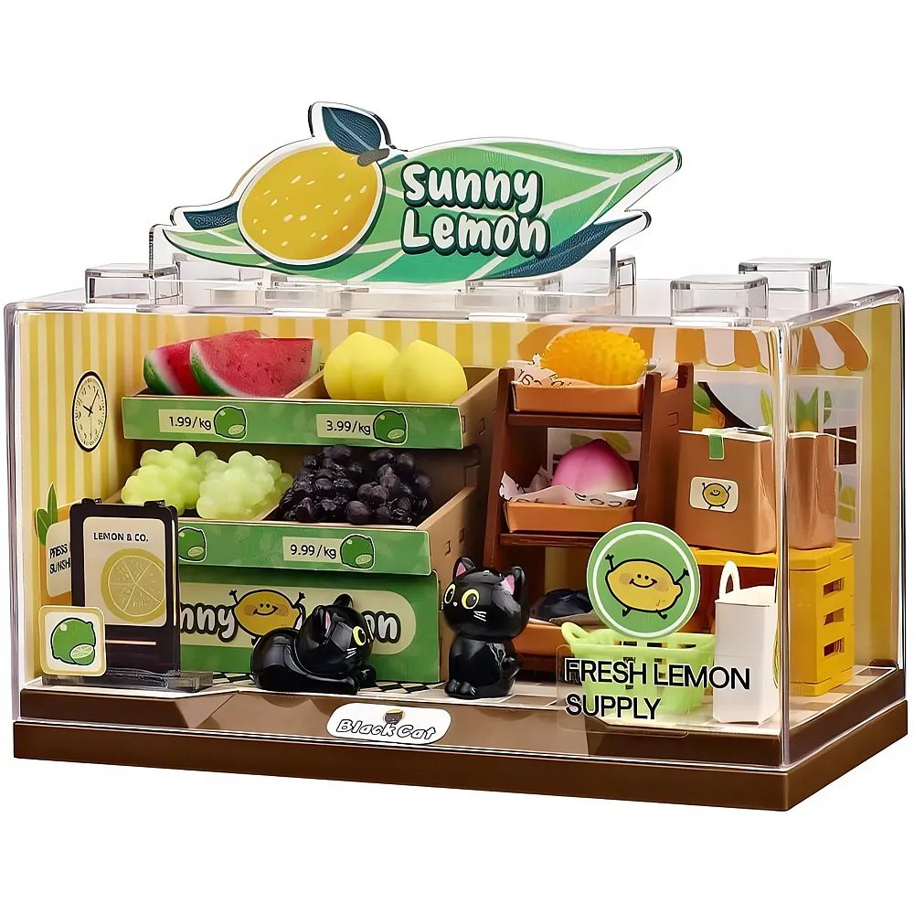 i-total Mini World Shop in a Box Fruit Store - 53 Teile
