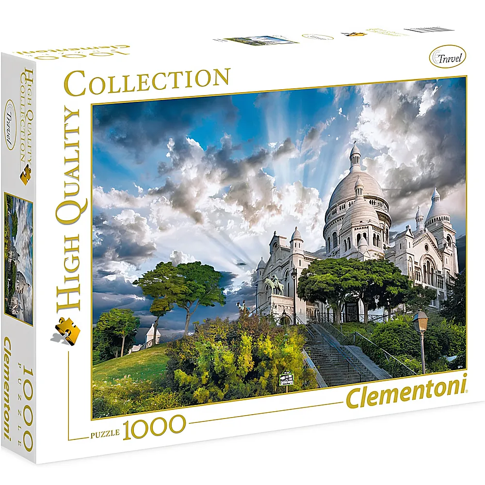 Clementoni Puzzle High Quality Collection Montmartre 1000Teile