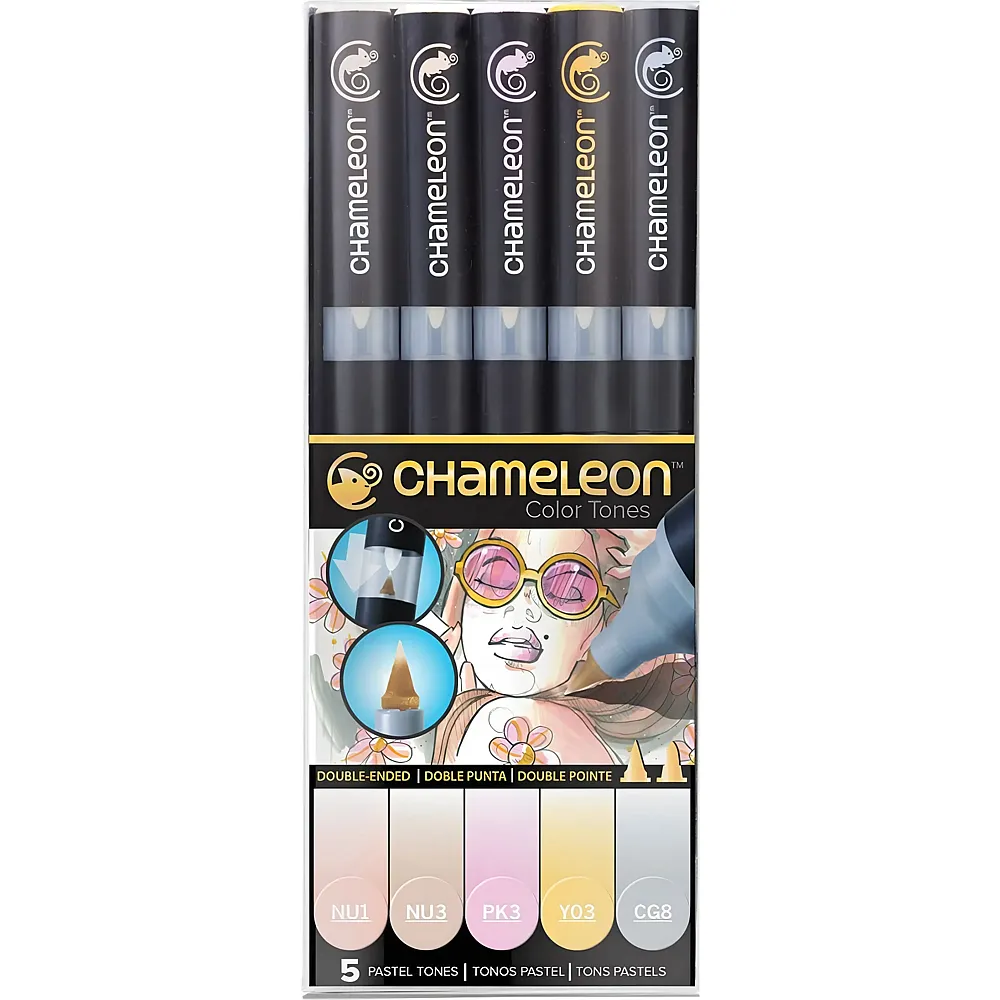 Chameleon 5-pen Pastel Tones Set