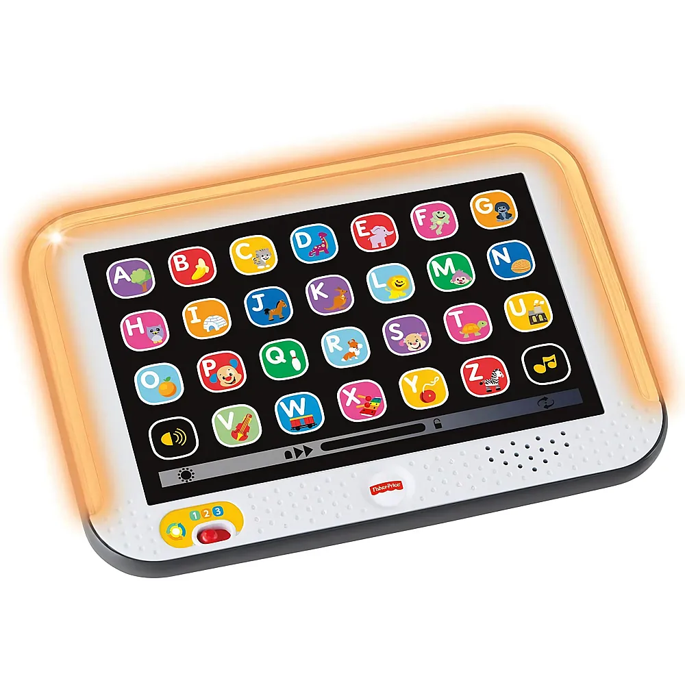 Fisher-Price Lernspass, Lernspielzeug f�r Kleinkinder, Smart Stages Tablet Computer-Attrappe mit Musik und Leuchtfunktion f�r Kinder ab 1 Jahr, Version: Franz�sisch, CDG56 FR