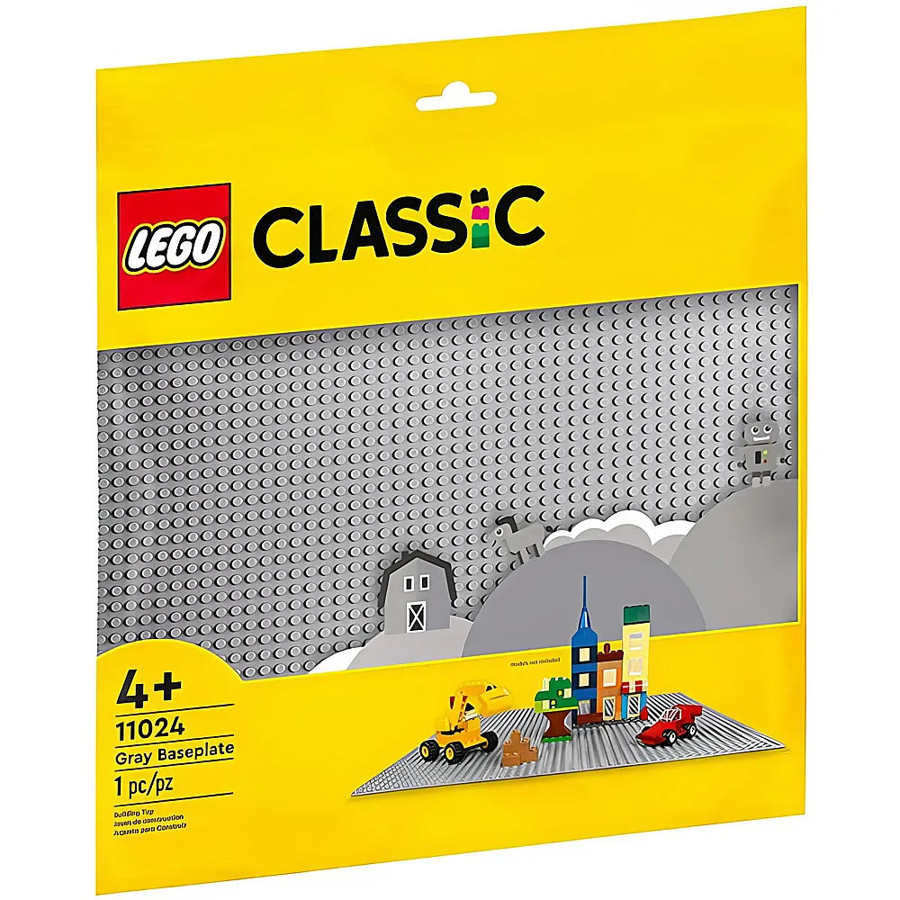 LEGO Classic Grosse Bauplatte Grau 11024