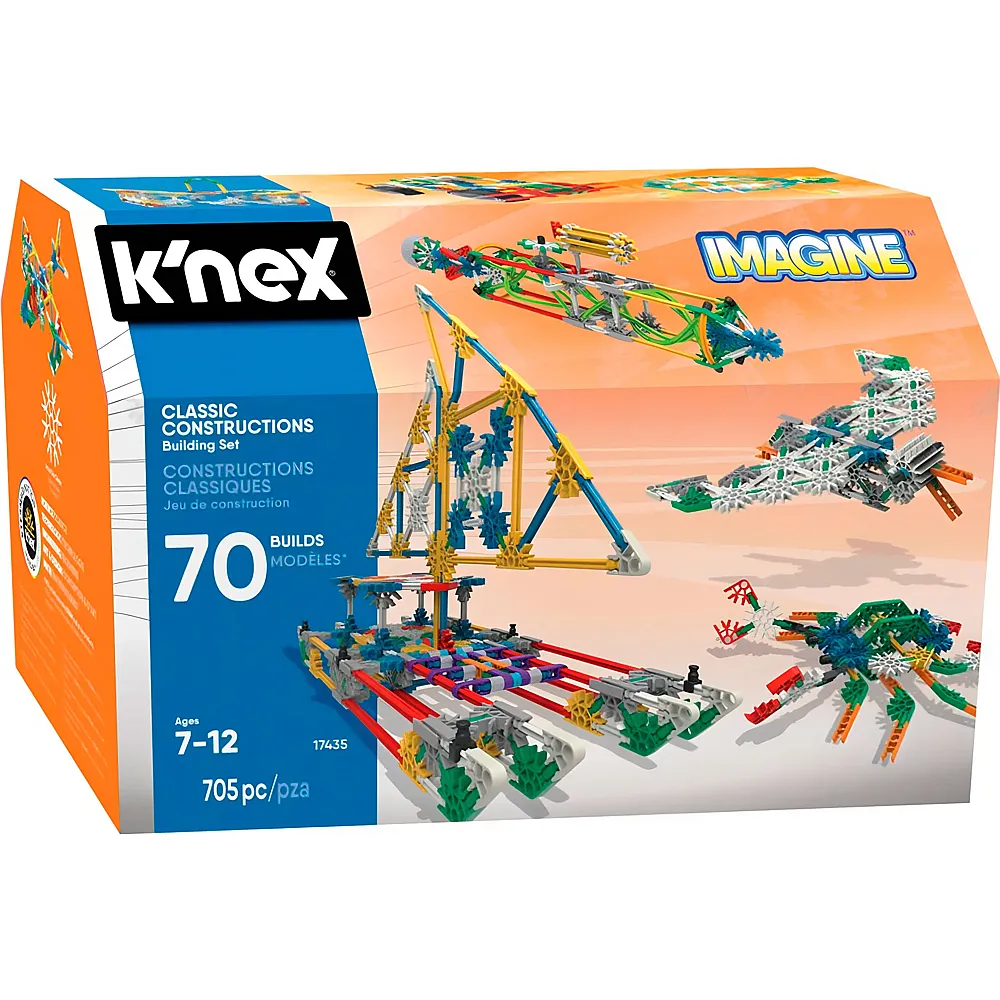 K'Nex Building kit 70 models - 705 pieces
