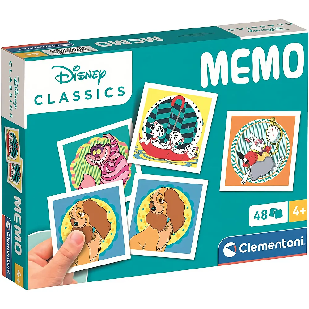 Clementoni Spiele Memo-Spiel Disney Classic