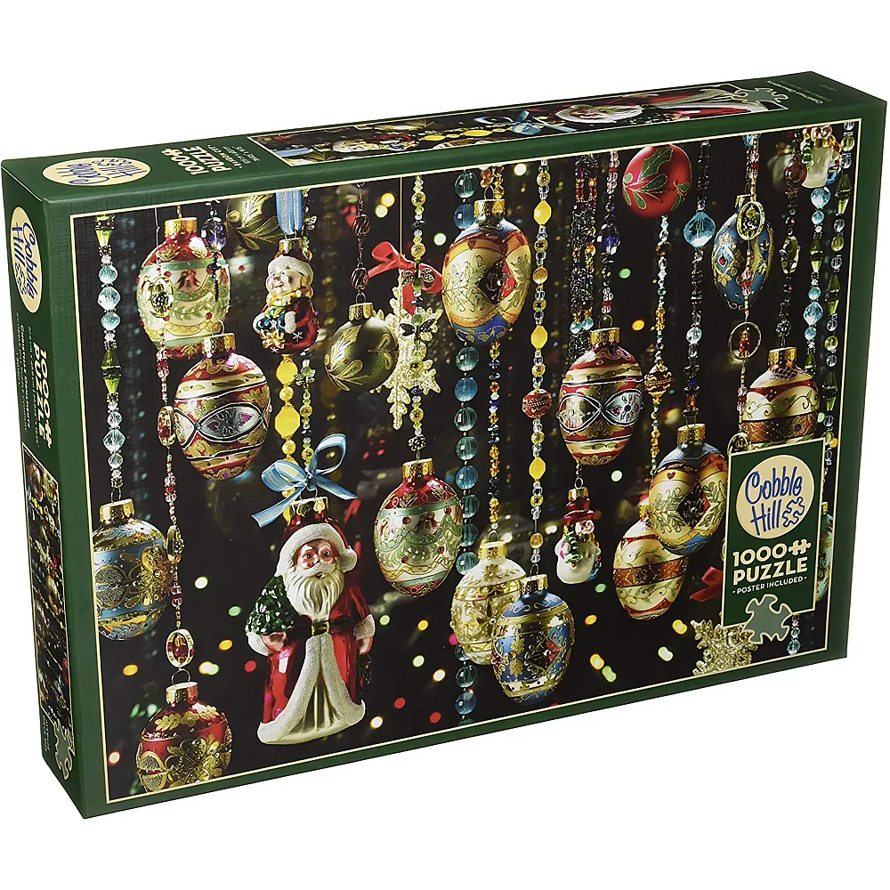 Cobble Hill Puzzle Christmas Ornaments - 1000 Teile