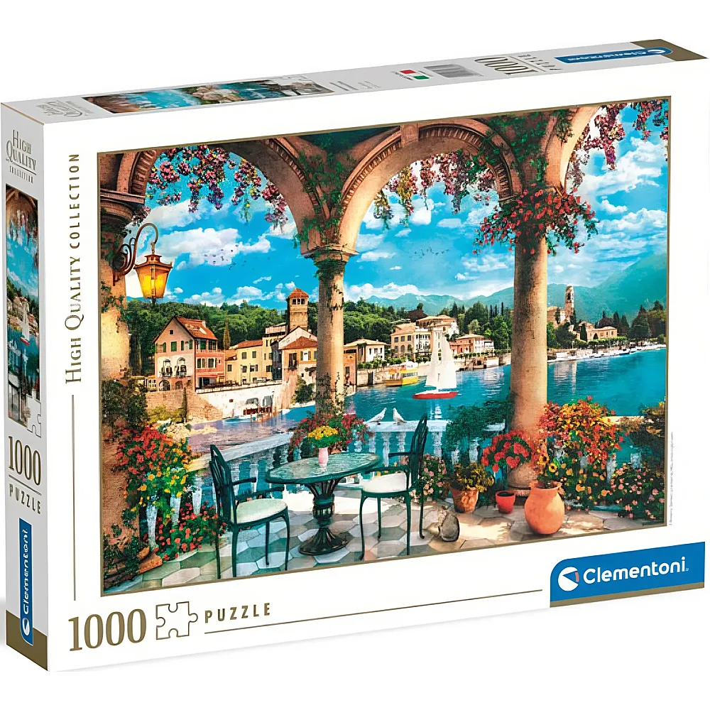 Clementoni Puzzle High Quality Collection Terasse am Comersee 1000Teile