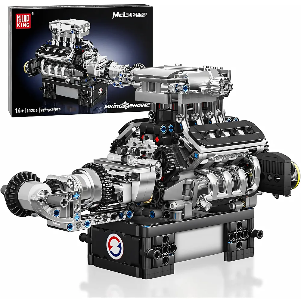 Mould King Engines Motor Set MCL V8 10206