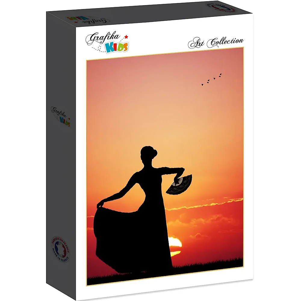 Grafika Puzzle Art Collection Grafika Kids Flamenco at Sunset - 12 Teile