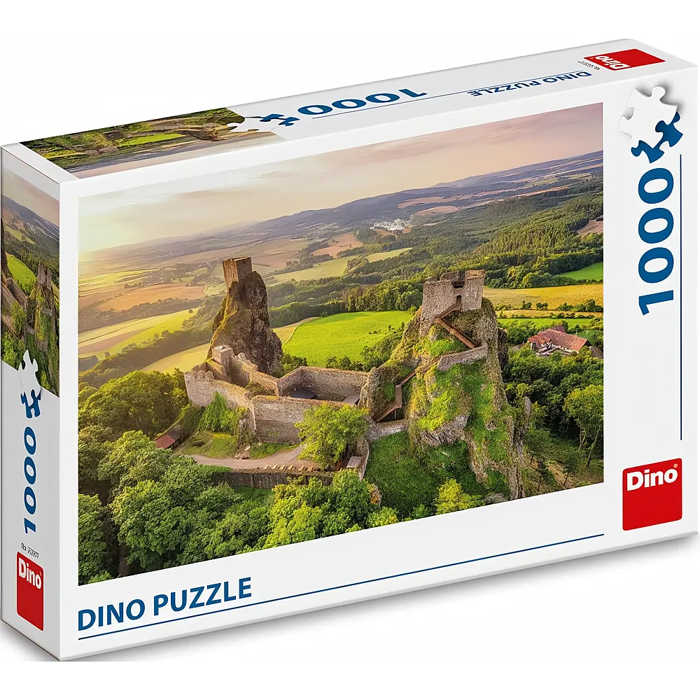 Dino Puzzle Ruine der Burg Trosky 1000Teile