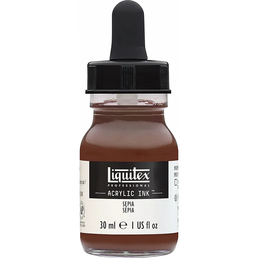 Liquitex Lqx Prof. Acrylic Ink 30ml Flasche Sepia - Suche
