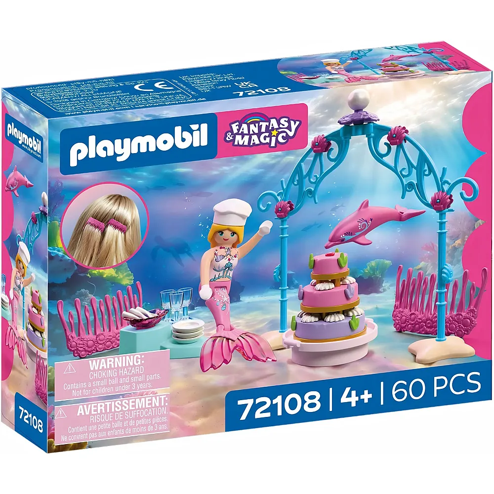 PLAYMOBIL Fantasy & Magic Unterwasserhochzeits-Buffet 72108