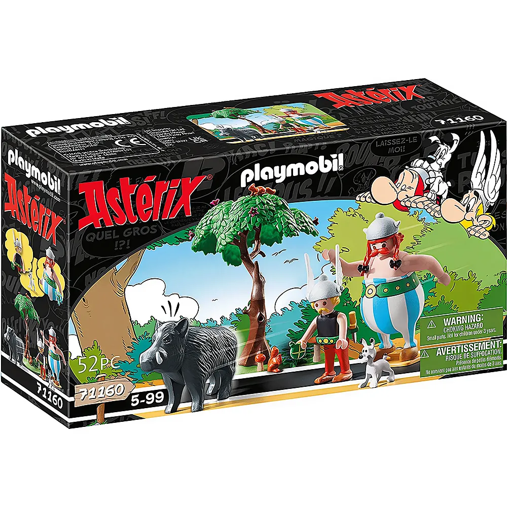 PLAYMOBIL Asterix Wildschweinjagd 71160