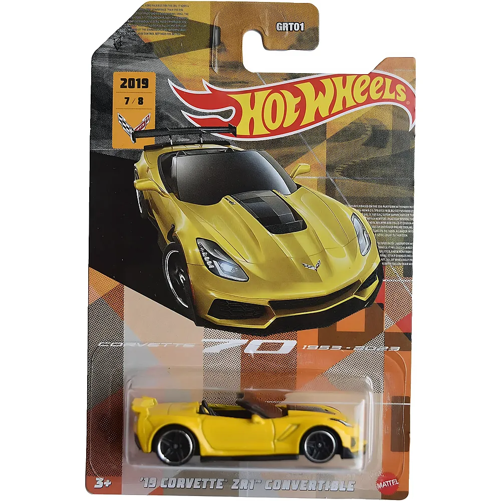 Hot Wheels Premium Car '19 Corvette ZR1 Cabrio - 1:64 | Autos