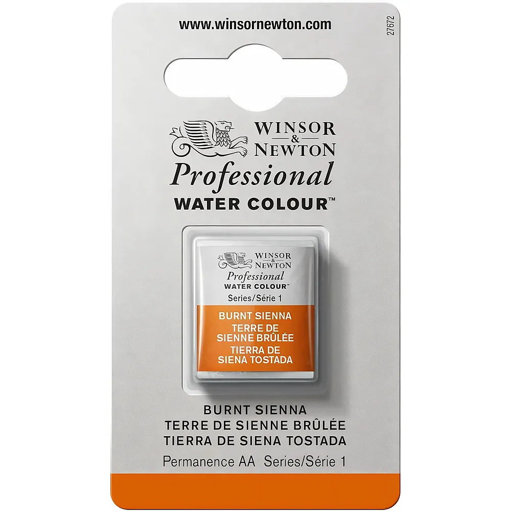 meinspielzeug - Winsor & Newton W&n Prof. Water Colour 1/2 Npfchen Siena Gebrannt