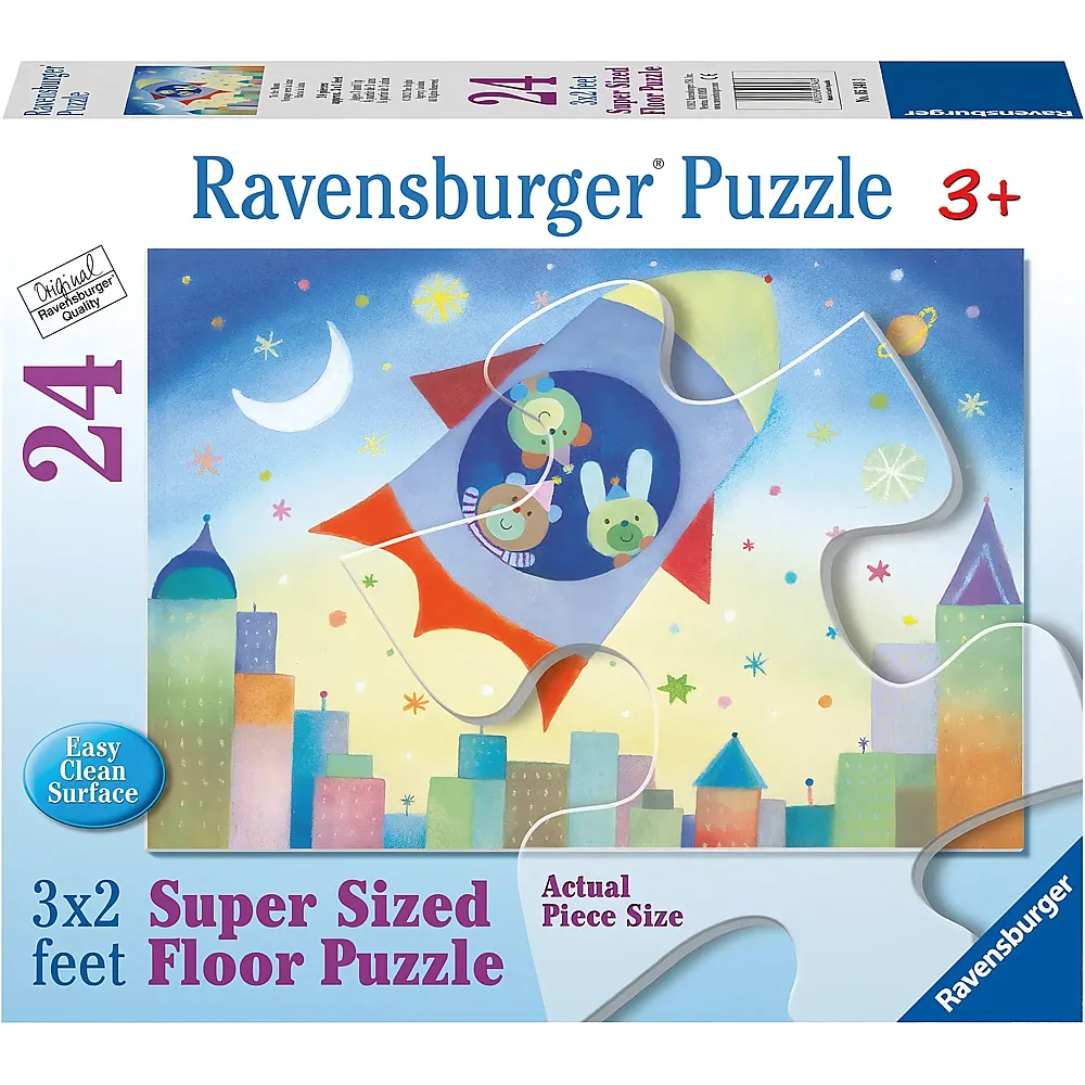 Ravensburger Giant Floor Riesen Bodenpuzzle: Flug zum Mond - 24 Teile