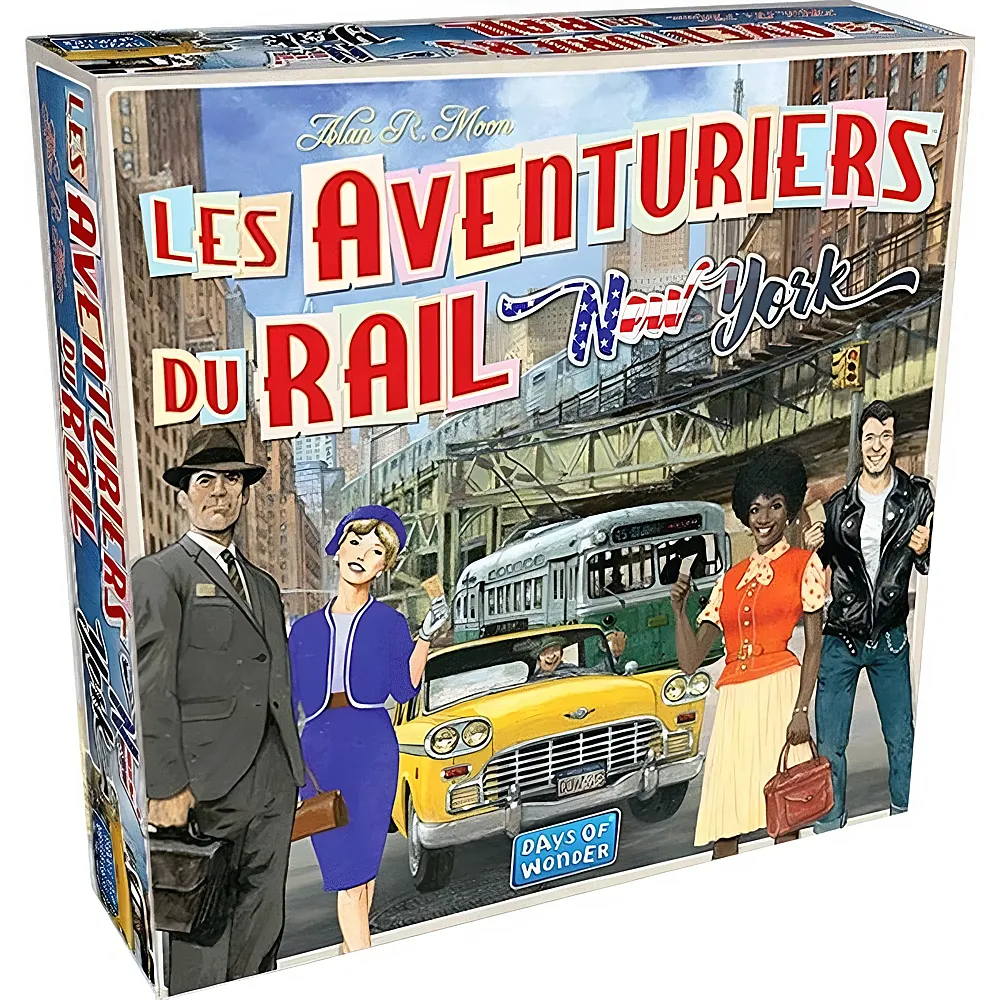 Days of Wonder Ttr Les Aventuriers DU Rail New York FR
