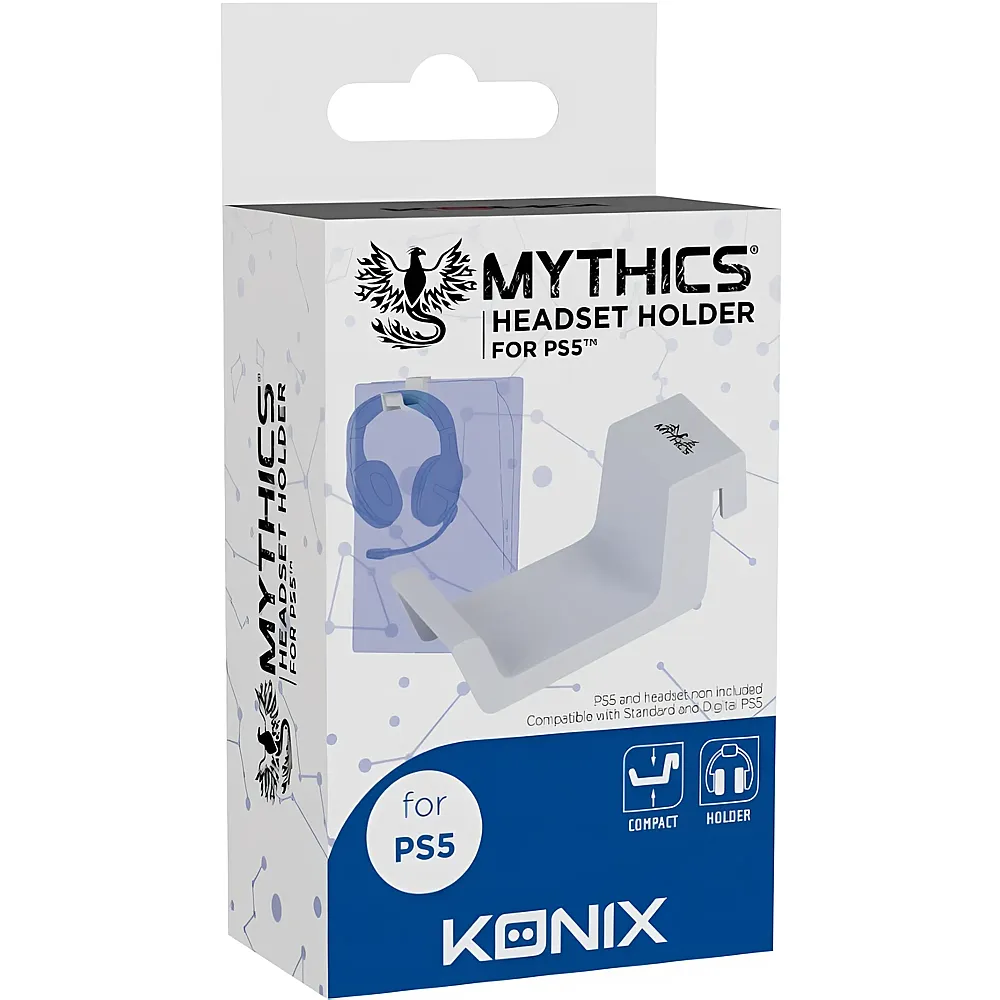 KONIX - Mythics Headset Holder for Playstation 5 PS5