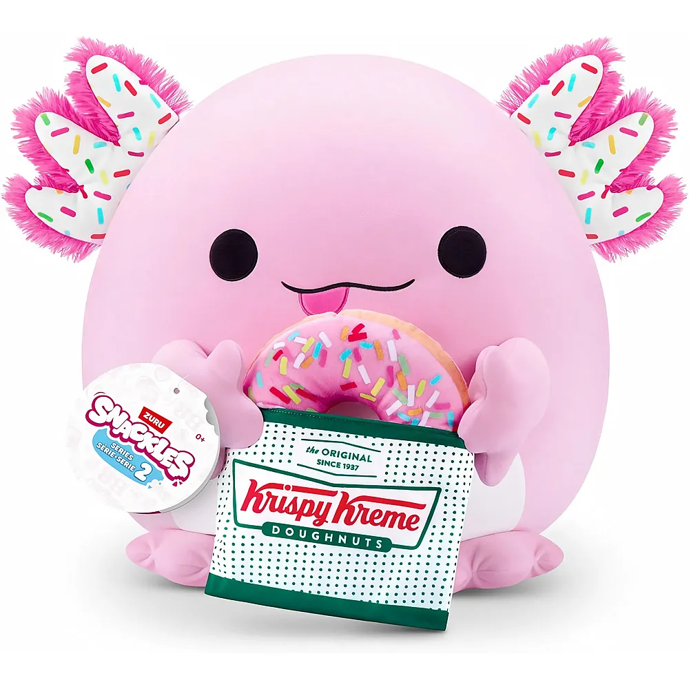 Zuru Snackles Axolotl Krispy Kreme - 35 cm