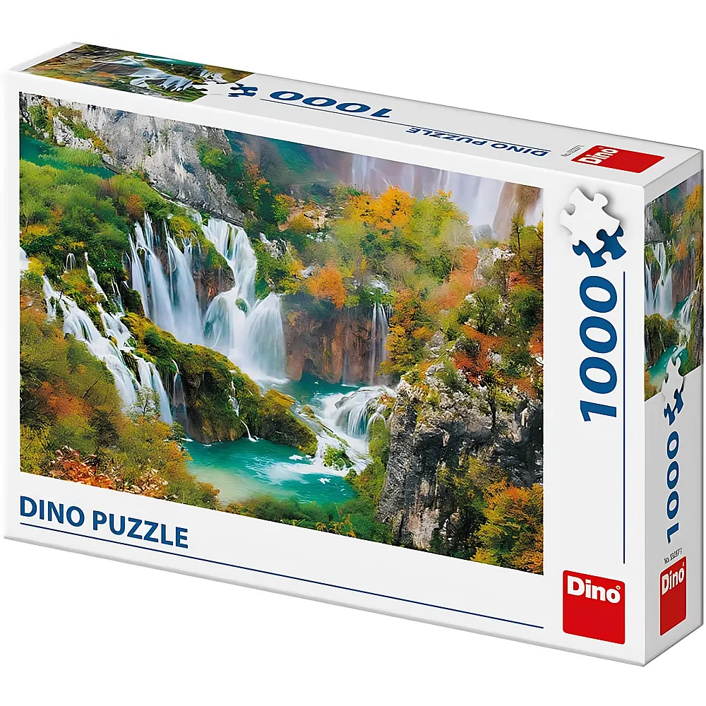 Dino Puzzle Nationalpark Plitvicer Seen - 1000 Teile