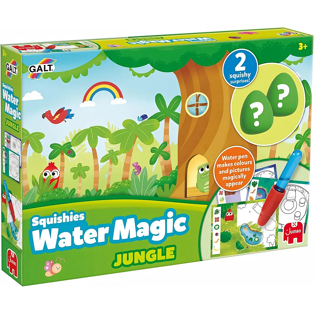 Jumbo Wasserzauber Squishies Dschungel