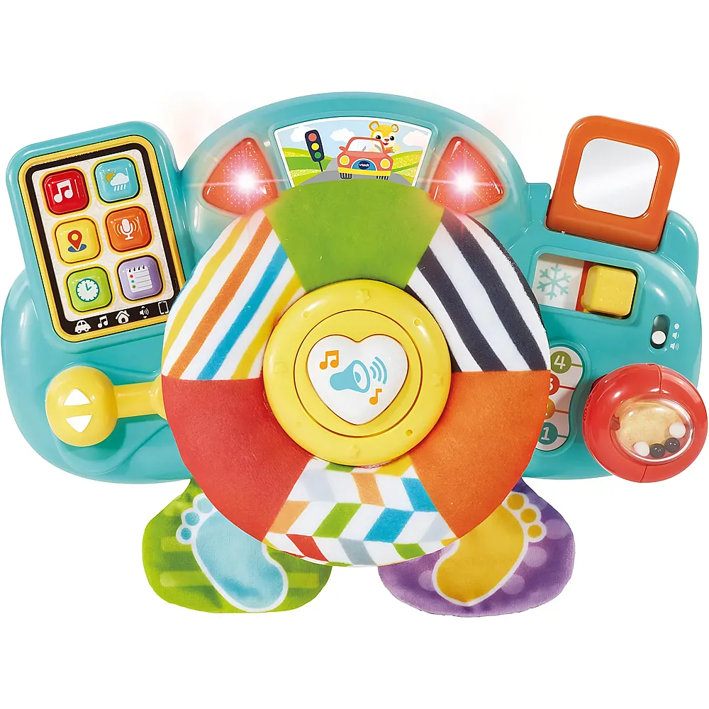 meinspielzeug - vtech Baby Lernlenkrad - Deutsch | Lernspielzeug