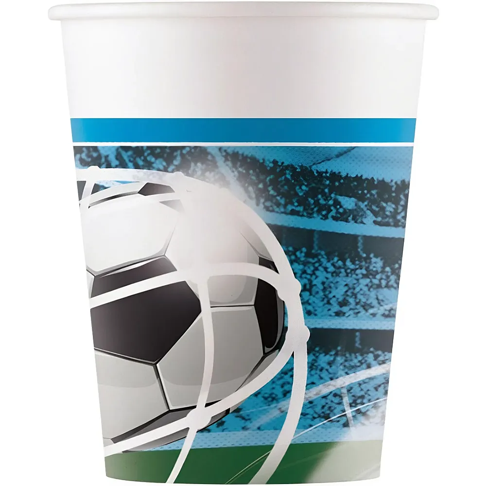 Procos Gobelets en carton fans de football - 8 pi�ces