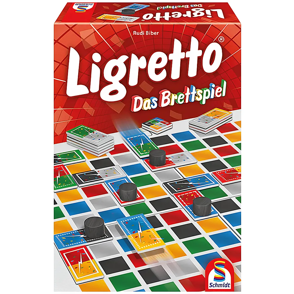 Schmidt Spiele Ligretto - Das Brettspiel mult
