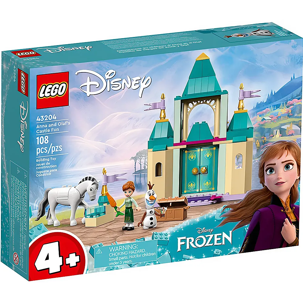 LEGO Disney Frozen Annas und Olafs Spielspass im Schloss 43204