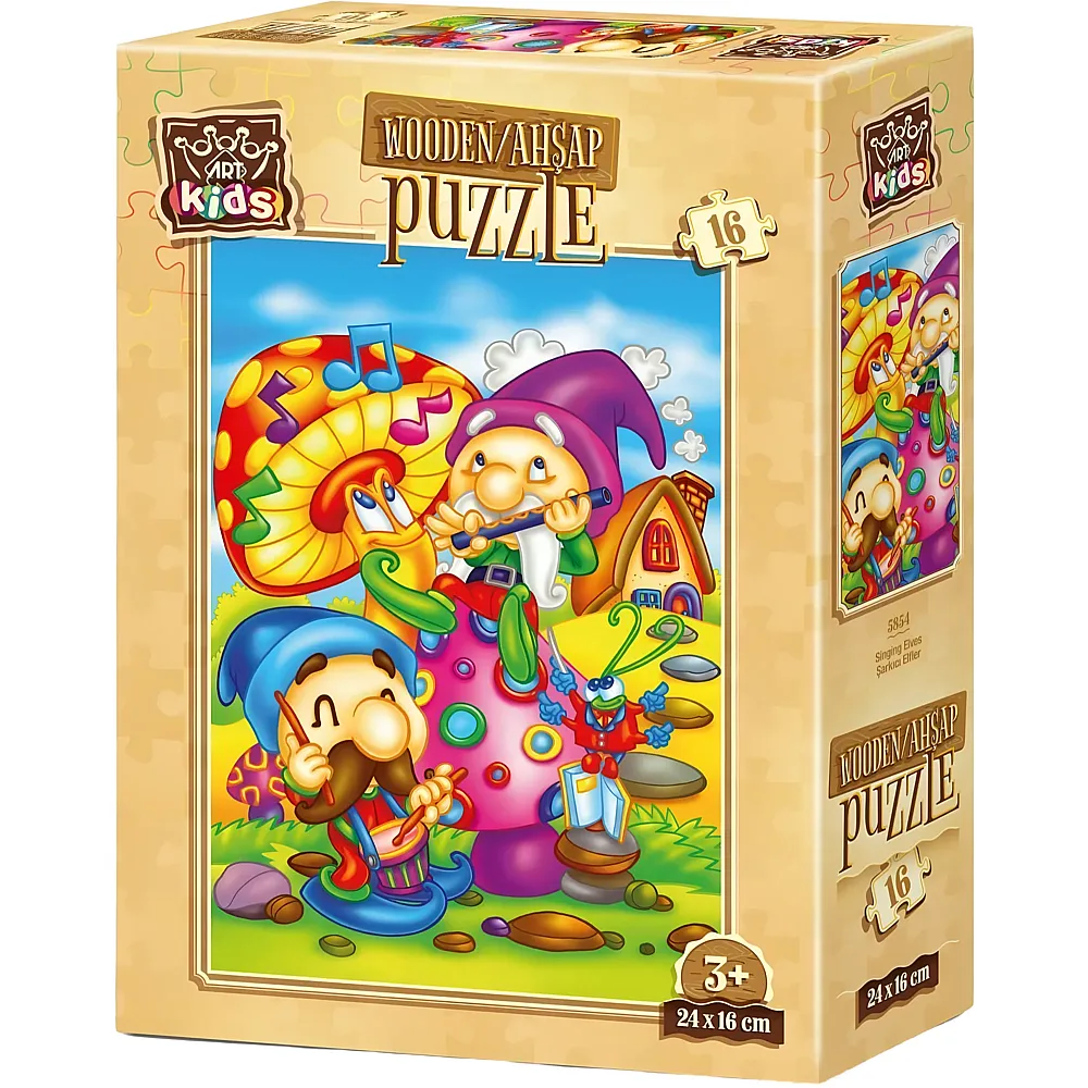 Art Puzzle Kids Singende Elfen - 16 Teile