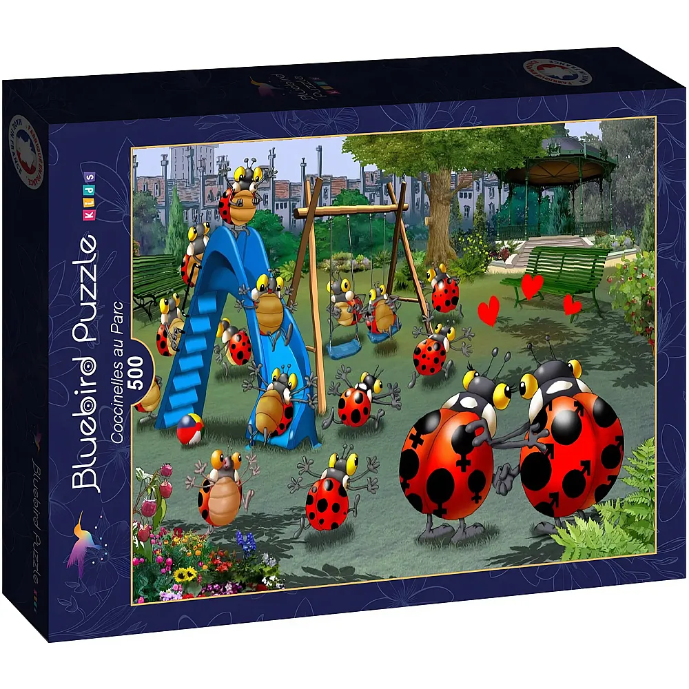 Bluebird Puzzle Franois Ruyer Coccinelles au Parc - 500 Teile