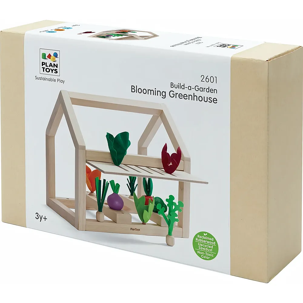 PlanToys Bl�hendes Gew�chshaus
