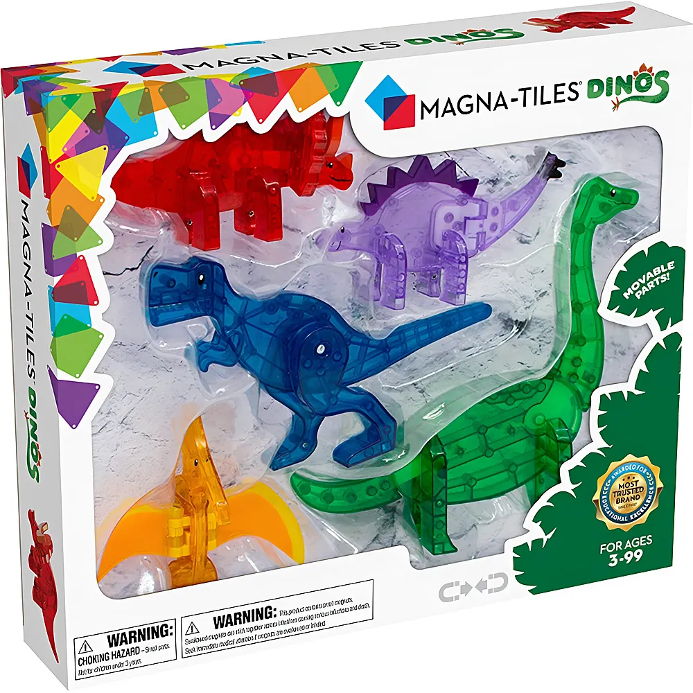 Magna-Tiles Dinos Set 5Teile