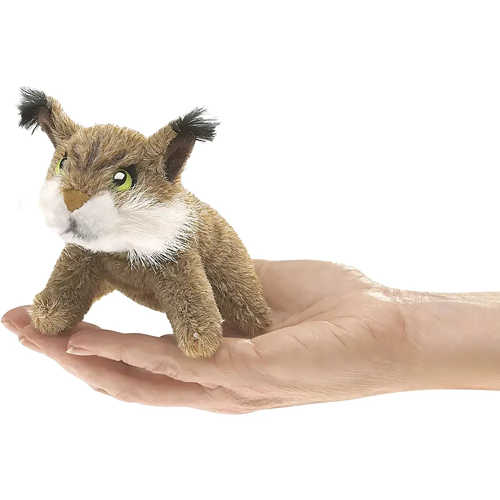 Folkmanis Fingerpuppe Luchs - 11 cm
